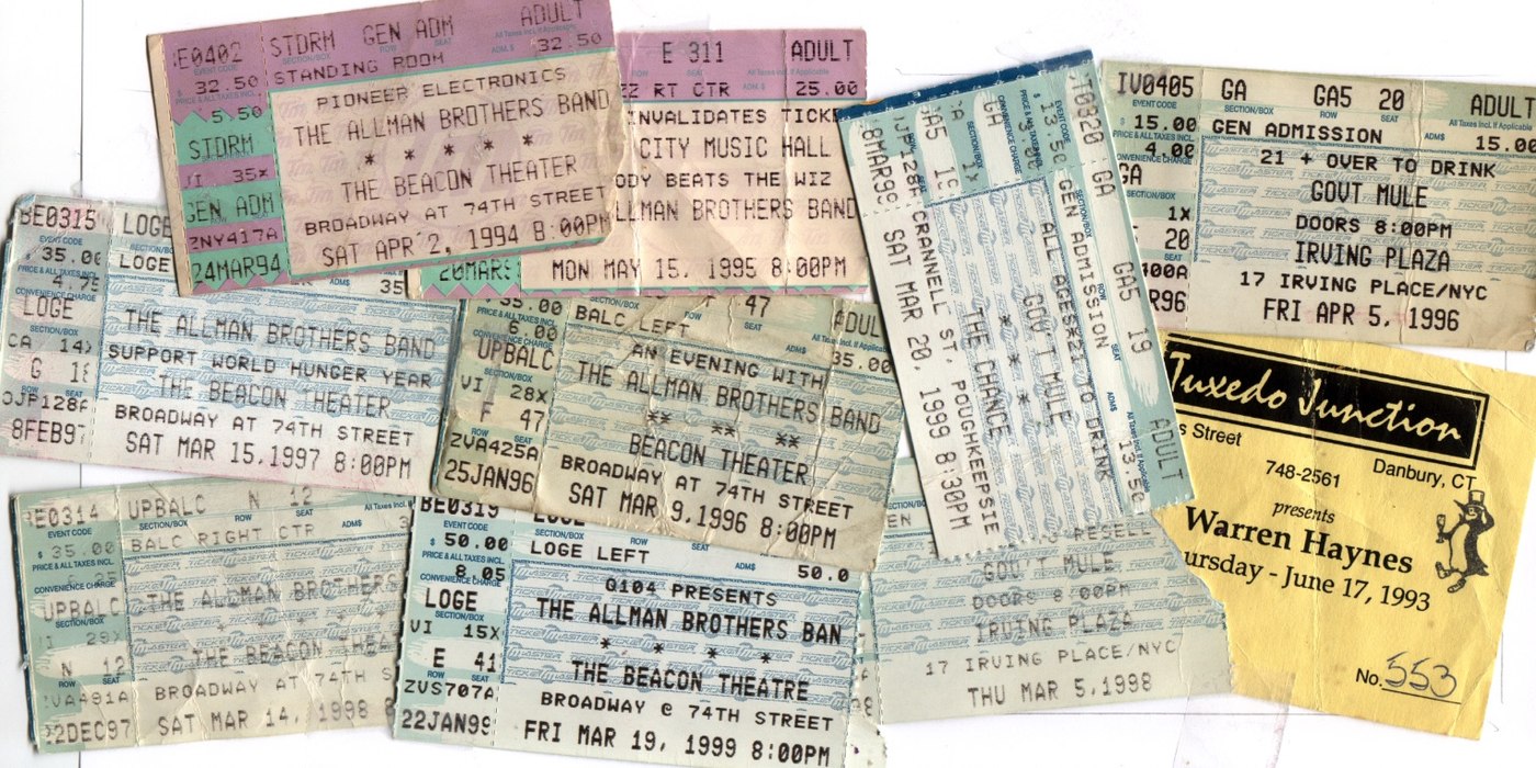 Allen Woody tribute — tickets