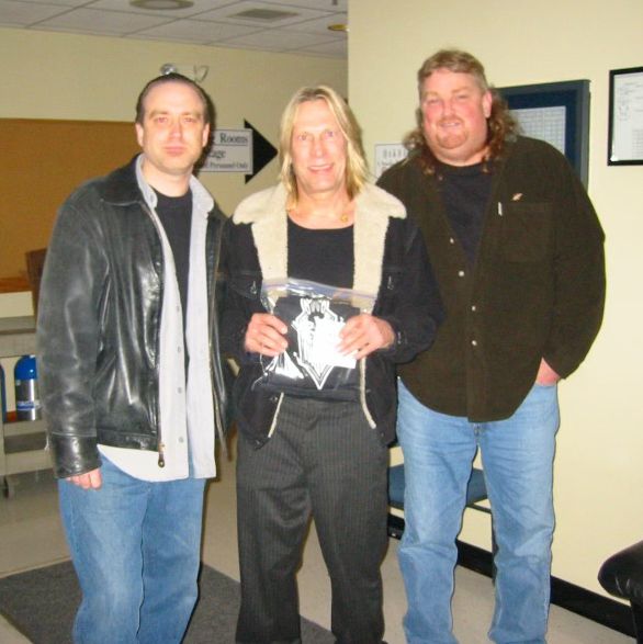 Brent Pruner with Warren, Matt, and Bruce