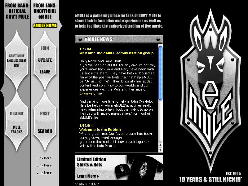 eMule fan site — homepage