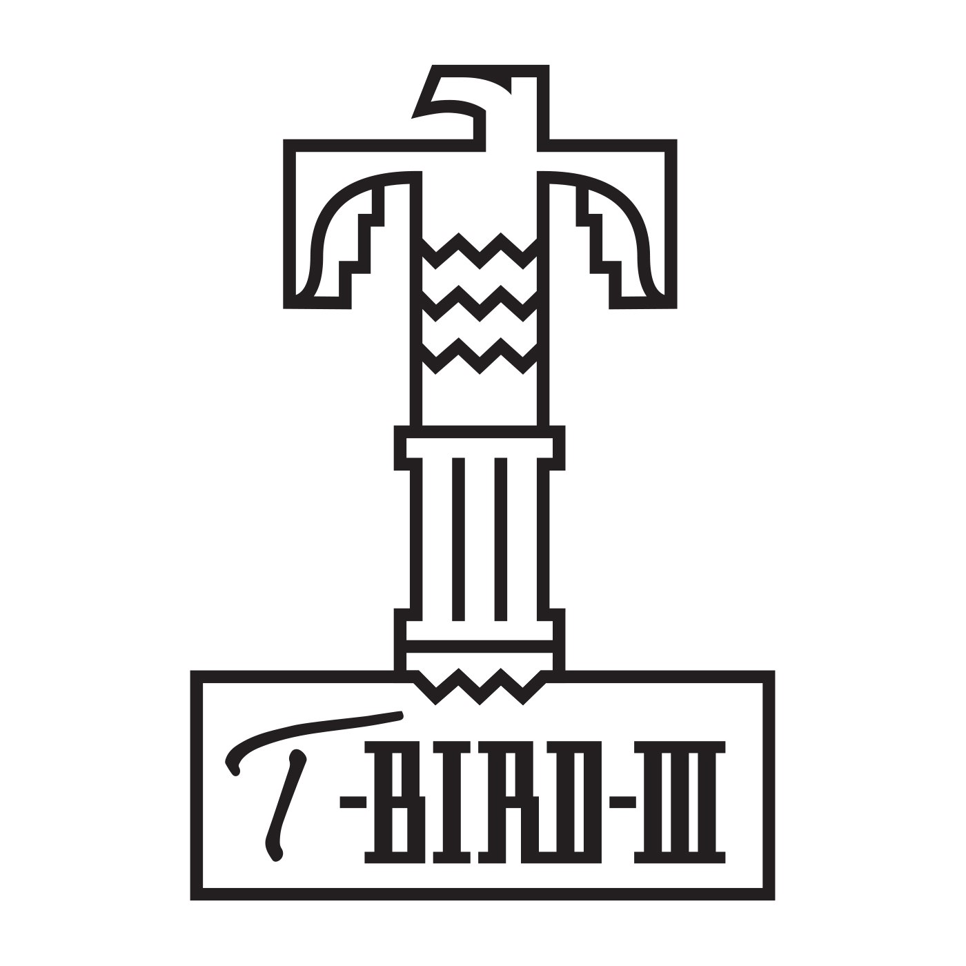 T-Bird III — logo with text